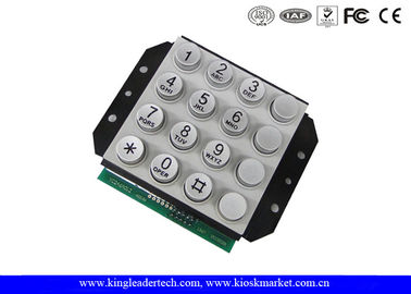 خرید خرابکاری - اثبات 4 X 4 ماتریس درب دسترسی عددی صفحه کلید با 16 کلید گرد online manufacture