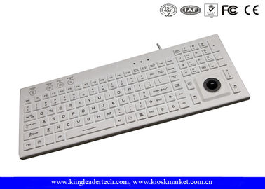 خرید صفحه کلید سفارشی CE FCC سفید نور پس زمینه سیلیکون با گوی online manufacture