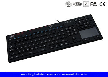 خرید نور پس زمینه 106 کلید سیلیکون ضد آب صفحه کلید USB سبک online manufacture