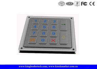 خرید رهبری 14 دانلود Blacklight کلید 4 X 4 ماتریس درب دسترسی صفحه کلید دارای نور پس زمینه online manufacture