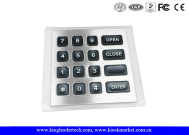 خرید 4x4 توسط آب ماتریس مقاوم در برابر نور پس زمینه صفحه کلید فلزی با 11Pin اتصال online manufacture