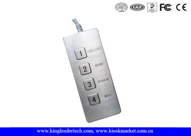 خرید دسکتاپ مینی فولاد ضد زنگ صفحه کلید اتصال USB، چیدمان سفارشی online manufacture