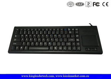 خرید صفحه کلید صنعتی پلاستیکی 87 کلید با تاچ پد نوری، USB یا PS / 2 online manufacture
