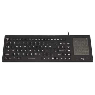 خرید صفحه کلید بیمارستان پزشکی IP68 قابل شستشو با صفحه دو در یک لمس و صفحه شماره online manufacture