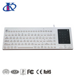 خرید صفحه کلید سیلیکون ضد آب ضد آب 2- در -1 پد پد شماره پد USB PS / 2 رابط online manufacture
