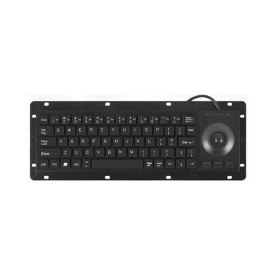 خرید صفحه کلید کامپیوتر صنعتی صفحه کلید پلاستیکی سیاه ضد گرد و غبار سفارشی با رابط USB یا PS2 و طرح سفارشی در دسترس است online manufacture