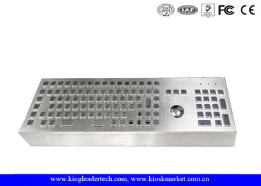خرید صفحه کلید صنعتی ماشینی با رومیزی Trackball IP68 EMC USB online manufacture
