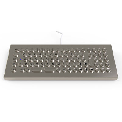 خرید صفحه کلید رومیزی استیل ضد زنگ جمع و جور با درجه حفاظت IP65-IP68 با اندازه کوچک و صفحه کلید عددی و کلیدهای عملکرد اختیاری online manufacture