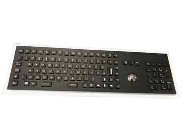 خرید صفحه کلید صنعتی LED با نور پس زمینه با کلیدهای FN کامل 103 کلید Trackball online manufacture