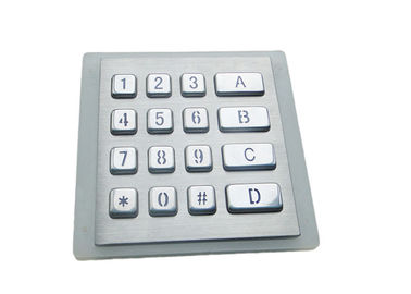 خرید ماتریکس 4*4 صفحه کلید فلزی با نور پس زمینه رابط اختیاری USB PS2 RS232 online manufacture