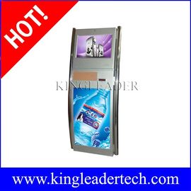 خرید خود خدمت بلیط کیوسک با صفحه نمایش لمسی SAW و دو قطب فولاد ضد زنگ online manufacture
