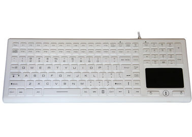 خرید Silicone 2mm Key Travel Waterproof Keyboard Gaming 122 Keys online manufacture