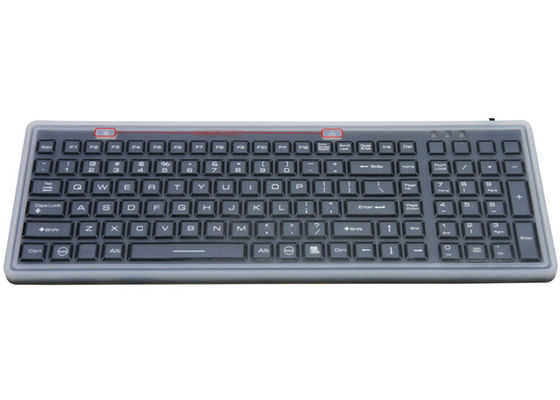 خرید صفحه کلید پزشکی لاستیکی صنعتی IP68 انتشار EMC با پوشش محافظ online manufacture