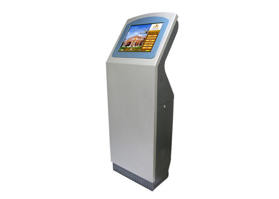 خرید کیوسک ایستاده رایگان لمسی مادون قرمز سفارشی برای ورود/خروج هتل online manufacture