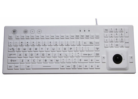خرید IEC 60512-4 106 Keyboard Waterproof Mechanical Keyboard 100mA PS2 With Trackball online manufacture