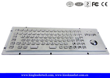خرید 86 کلید های صفحه کلید IP65 فولاد ضد زنگ دارای رتبه صنعتی کیوسک با گوی online manufacture
