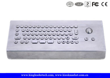 خرید صفحه کلید صنعتی USB از جنس استنلس استیل برس خورده با توپ online manufacture