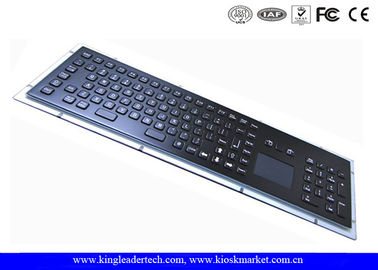 خرید صفحه کلید IP65 سیاه صنعتی فلزی کیوسک با صفحه لمسی و کلید های تابع online manufacture
