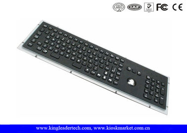 خرید ناهموار صفحه کلید پنل کوه فلزی سیاه و سفید با کلید گوی تابع و شماره صفحه کلید online manufacture