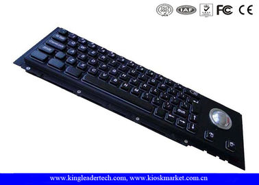 خرید 63 کلید مکانیکی فلزی سیاه و سفید صفحه کلید صنعتی با گوی برای پنل کوه online manufacture