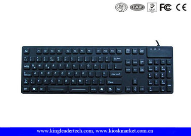 خرید صفحه کلید سیلیکون 105 کلید ضد آب با 12 عملکرد منطقه برای عددی کلید online manufacture