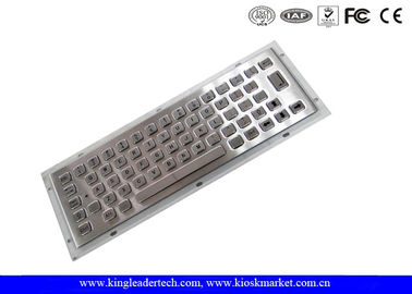خرید NEMA4 بالا خرابکاری ضد صفحه کلید صنعتی کوتاه فلزی برای برنامه های کاربردی کیوسک online manufacture