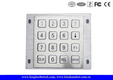 خرید عددی ATM صنعتی فلزی صفحه کلید 16 کلید برای تخت پنل کوه online manufacture