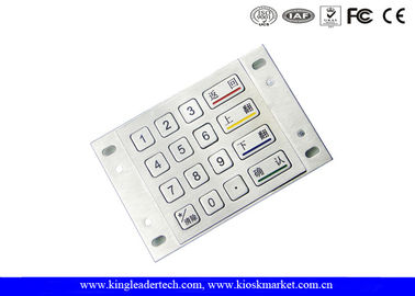 خرید پنل کوه عددی صفحه کلید فلزی در 4 * 4 ماتریس برای بازی ماشین و کیوسک online manufacture