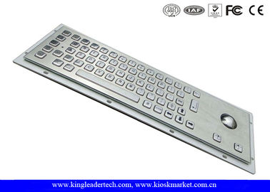 خرید صفحه کلید مقاومتی پنل کوه فلزی با صفحه کلید Trackball / فولاد ضد زنگ online manufacture
