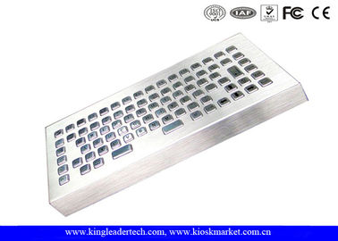خرید IP68 دسکتاپ صفحه کلید صنعتی ضد خوردگی / خرابکاری با 86 کلید online manufacture
