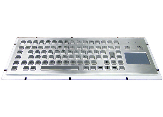 خرید صفحه کلید صنعتی فولاد ضد زنگ مقاوم با پد لمسی ماوس online manufacture