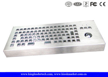 خرید دسکتاپ 86 کلیدهای صفحه کلید فلزی ضد آب با یکپارچه گوی online manufacture